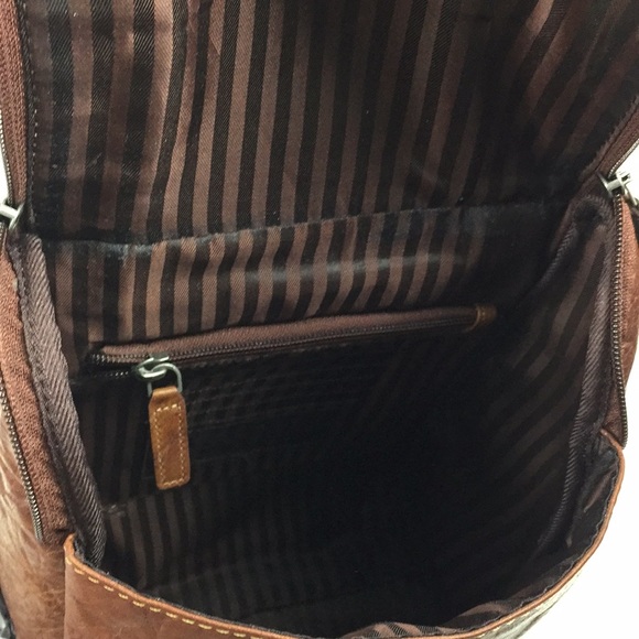 Jack Georges Convertible Leather Backpack new main image 7